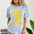 Wow My Son Graduated Mom Dad Of A Senior Graduation Comfort Color Blast T-Shirt Ocean