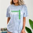 Wrestling Senior Night Wrestling Senior 2025 Graduation 34 Comfort Color Blast T-Shirt Ocean