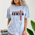 Wrestling Senior Night Wrestling Senior 2025 Graduation 70 Comfort Color Blast T-Shirt Ocean