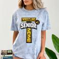 Wrestling Senior Night Senior 2026 Faith Cross Graduation Comfort Color Blast T-Shirt Ocean