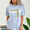 Wrestling Senior Night Wrestling Senior 2026 Graduation 43 Comfort Color Blast T-Shirt Ocean