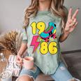 1986 Retro Raised In The 80s Old School Nostalgia Vibes Comfort Color Blast T-Shirt Fern