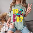 1987 Retro Raised In The 80s Old School Nostalgia Vibes Comfort Color Blast T-Shirt Fern 1987 Retro Raised In The 80s Old School Nostalgia Vibes Comfort Color Blast T-Shirt Fern