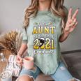 2021 Graduation Shirts For Family 2021 Graduation For Aunt Comfort Color Blast T-Shirt Fern