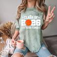 2026 Basketball Player 2026 Graduation Class Of 2026 Comfort Color Blast T-Shirt Fern