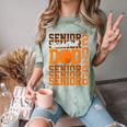 2026 Basketball Senior Dad Graduation Matching Family Comfort Color Blast T-Shirt Fern