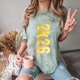 2K26 Class Of 2026 Graduation College Senior Back To School Premium Tri-Blend Comfort Color Blast T-Shirt Fern