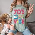 70s Retro Style Roller Skate Cassette Music Nostalgia Comfort Color Blast T-Shirt Fern 70s Retro Style Roller Skate Cassette Music Nostalgia Comfort Color Blast T-Shirt Fern