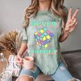 80s 90s Nostalgia Magic Cube Retro Party Costume Comfort Color Blast T-Shirt Fern 80s 90s Nostalgia Magic Cube Retro Party Costume Comfort Color Blast T-Shirt Fern