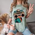 80s 90s Retro Party Costume Nostalgia Boombox Music Hip Hop Comfort Color Blast T-Shirt Fern