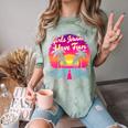 80s Fashion Girls Just Wanna Have Fun 1980s Nostalgia Comfort Color Blast T-Shirt Fern