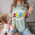 8th Grade 2026 Graduate School Senior Year Graduation Day Comfort Color Blast T-Shirt Fern