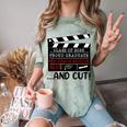 8th Grade Graduation 2026 Graduate Clapperboard Comfort Color Blast T-Shirt Fern