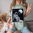 Aesthetic Spaceman Astronaut On The Moon Space Introvert Comfort Color Blast T-Shirt Fern Aesthetic Spaceman Astronaut On The Moon Space Introvert Comfort Color Blast T-Shirt Fern