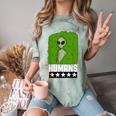 Alien Avoids Humans Sarcastic Introvert Humor Comfort Color Blast T-Shirt Fern Alien Avoids Humans Sarcastic Introvert Humor Comfort Color Blast T-Shirt Fern