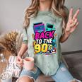 Back To The 90s Nostalgia Cassette Game Console Boombox Comfort Color Blast T-Shirt Fern