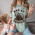 Bad At People Ferret Introvert Saying Slogan Tee Comfort Color Blast T-Shirt Fern Bad At People Ferret Introvert Saying Slogan Tee Comfort Color Blast T-Shirt Fern