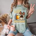 I Like Beer My Dog And Maybe 2 People Introvert Pun Comfort Color Blast T-Shirt Fern I Like Beer My Dog And Maybe 2 People Introvert Pun Comfort Color Blast T-Shirt Fern