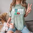 Best Nurse Graduation- RN Nurse Established 2019 LPN Comfort Color Blast T-Shirt Fern