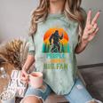 Bigfoot Introvert People Not A Big Fan Retro Sasquatch Comfort Color Blast T-Shirt Fern