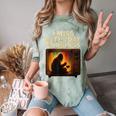 Bigfoot Saturday Morning Nostalgia Comfort Color Blast T-Shirt Fern