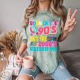 Born In The 90's But The 2000's Raised Me Y2K Nostalgia Comfort Color Blast T-Shirt Fern