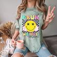 Bruh We Out 5th Graders Fifth Grade Graduation Class 2025 Comfort Color Blast T-Shirt Fern