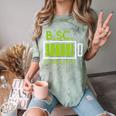 Bsc Completed Bachelor Of Science Graduation 2025 Comfort Color Blast T-Shirt Fern