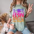 BSN Graduation Bachelors Science In Nursing 2023 Nurse Comfort Color Blast T-Shirt Fern