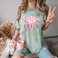 Caduceus Shirt Occupational Therapist Assistant Graduation Comfort Color Blast T-Shirt Fern