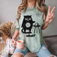 Cat What Humor Introvert Anti-Social Comfort Color Blast T-Shirt Fern Cat What Humor Introvert Anti-Social Comfort Color Blast T-Shirt Fern