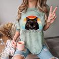 Cat Pun Introvert Anti Social Ew People Kitty Comfort Color Blast T-Shirt Fern Cat Pun Introvert Anti Social Ew People Kitty Comfort Color Blast T-Shirt Fern