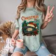 Christmas Movies Chill Retro VHS Holiday Nostalgia Comfort Color Blast T-Shirt Fern