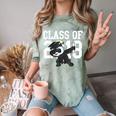 Class Of 2018 Graduation Dabbing Panda Bear Comfort Color Blast T-Shirt Fern