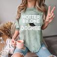 Class Of 2018 Graduation Hotter By One Degree Comfort Color Blast T-Shirt Fern