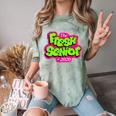 Class Of 2020 Senior 90s TV Style Graduation Comfort Color Blast T-Shirt Fern