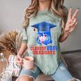 Class Of 2021 Graduate Kawaii Anime Girl School Graduation Comfort Color Blast T-Shirt Fern