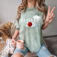 Class Of 2021 Graduation For Him Her Bowling Comfort Color Blast T-Shirt Fern