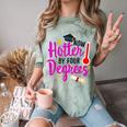 Class Of 2022 Four Degrees Hotter Graduation Day Master Grad Comfort Color Blast T-Shirt Fern