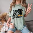 Class Of 2025 Graduate 2025 Graduation Senior 2025 Comfort Color Blast T-Shirt Fern