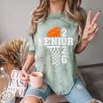Class Of 2026 Basketball Senior 26 Player Team Graduation Comfort Color Blast T-Shirt Fern