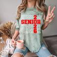 Class Of 2026 Senior Back To School 2026 Graduation 2026 Comfort Color Blast T-Shirt Fern