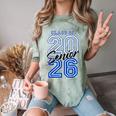 Class Of 2026 Senior Graduation High School And College Grad Comfort Color Blast T-Shirt Fern