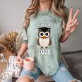 Class Of 2028 TShirt Back To School Graduation Year Boy Girl Comfort Color Blast T-Shirt Fern