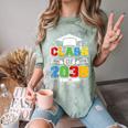 Class Of 2038 First Day Of School & Graduation 2038 Comfort Color Blast T-Shirt Fern