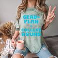 College Bound Graduation 2023 Grad Plan College Bound Comfort Color Blast T-Shirt Fern