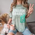 College Grad Class Of 2029 Graduation Comfort Color Blast T-Shirt Fern