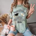 Congratulations Mom You Did It Mom Graduation 2026 Comfort Color Blast T-Shirt Fern