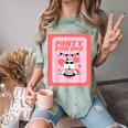 Cool Fun Cute Party Introvert Cat Character Comfort Color Blast T-Shirt Fern Cool Fun Cute Party Introvert Cat Character Comfort Color Blast T-Shirt Fern