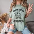 Cowboy Frog Overstimulated Western Meme Introverts Comfort Color Blast T-Shirt Fern